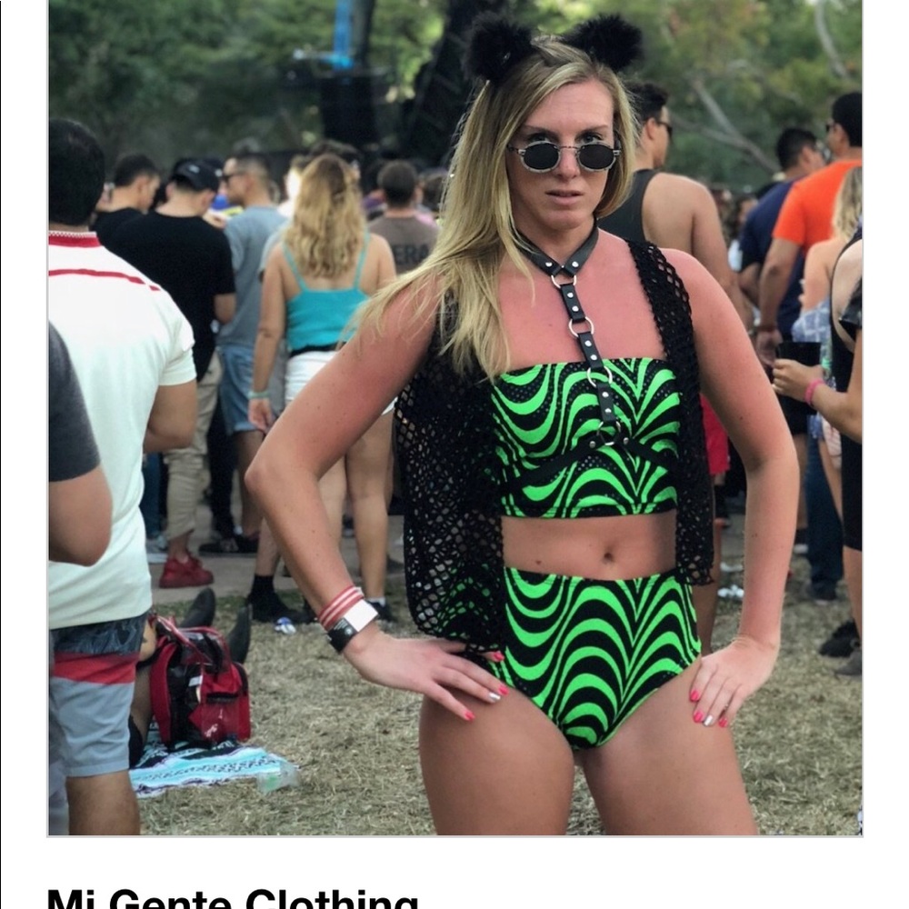 Mi Gente bottoms Dollskill rave bottoms